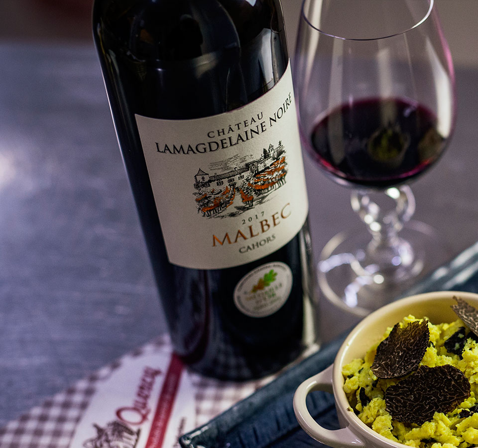 château lamagdelaine noire avec truffe noire